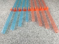 PVC红蓝透明线管